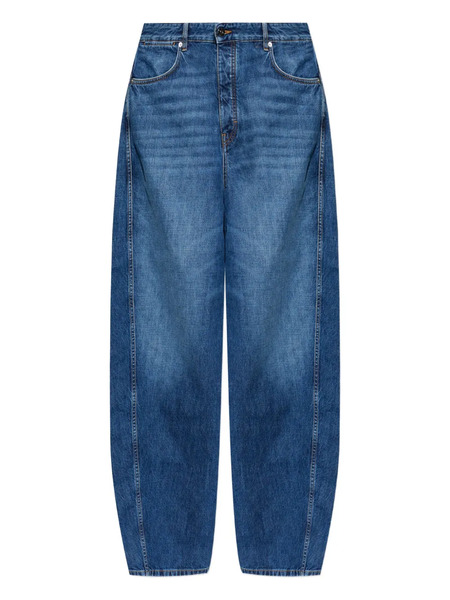 Givenchy Wide-leg Jeans - Blue 