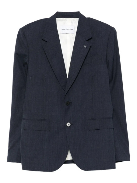  Givenchy Wool Blazer - Blue 