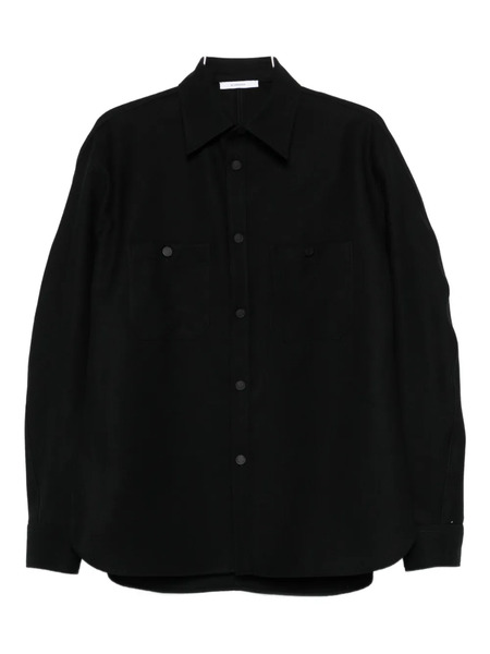  Givenchy Wool Shirt Jacket - Black 