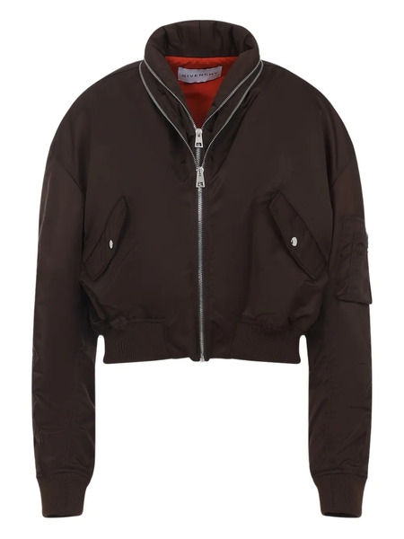  Givenchy Zip-fastening Bomber Jacket - Brown 