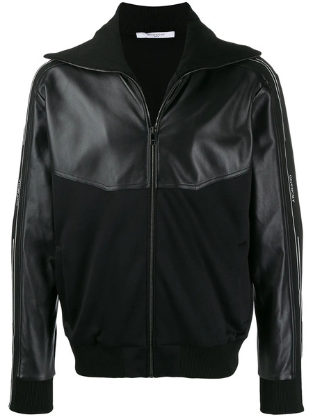  Givenchy Zipped Bomber Jacket - Black 