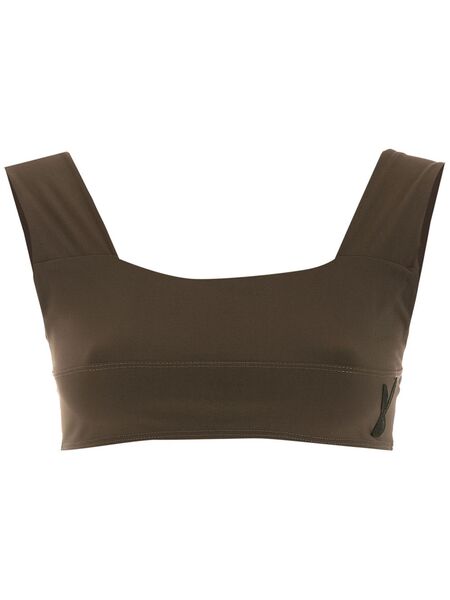  Gloria Coelho Geometrico Bikini Top - Brown 