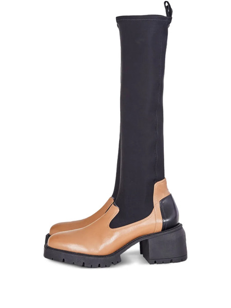  Gloria Coelho Leather Boots - Brown 