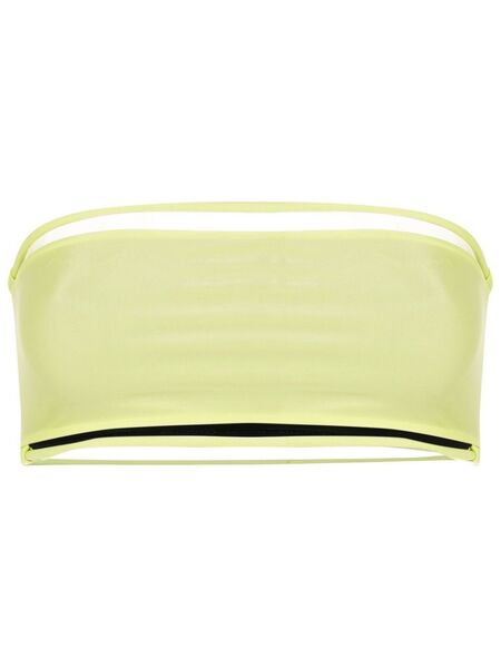  Gloria Coelho Strapless Bikini Top - Green 