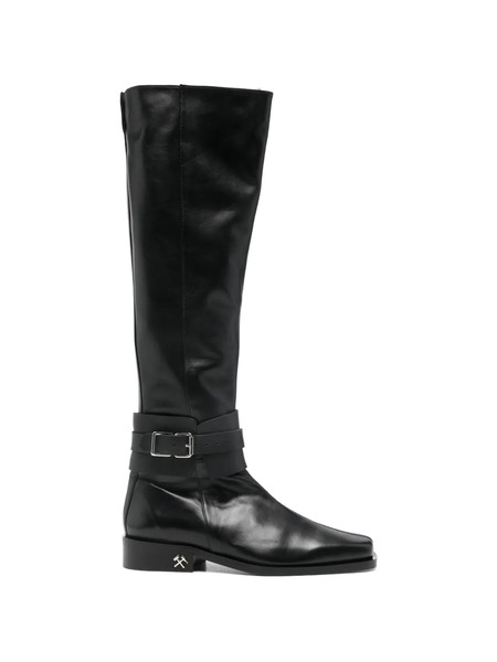  Gmbh Adem Cuffed Buckle Boots - Black 