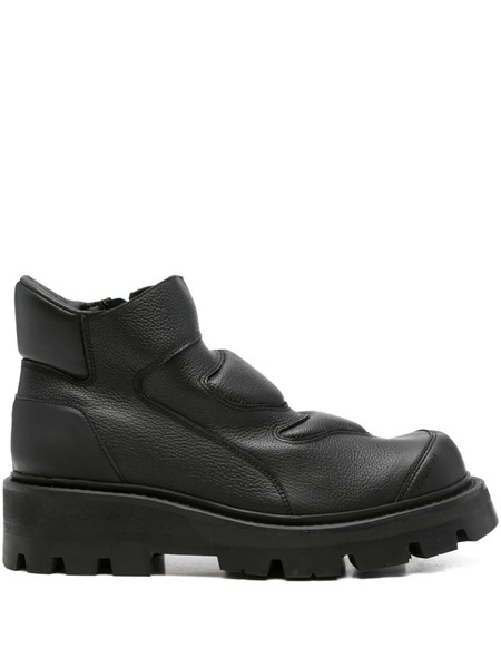  Gmbh Aeon Embossed Leather Boots - Black 