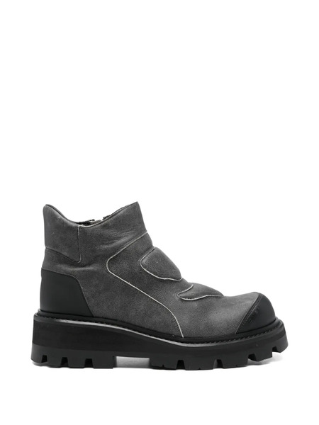  Gmbh Aeon Top-stitching Boots - Grey 