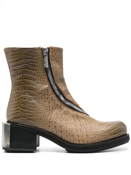  Gmbh Ergonomic Riding Ankle Boots - Brown 