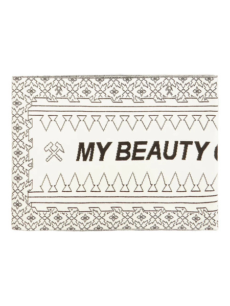  Gmbh Logo-patch Scarf - White 