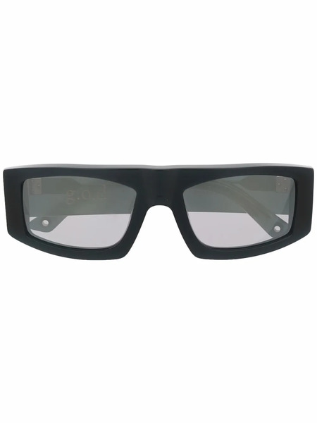  G.o.d Eyewear Seven Rectangular Sunglasses - Green 