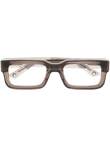  G.o.d Eyewear Twelve Rectangular-frame Glasses - Grey 