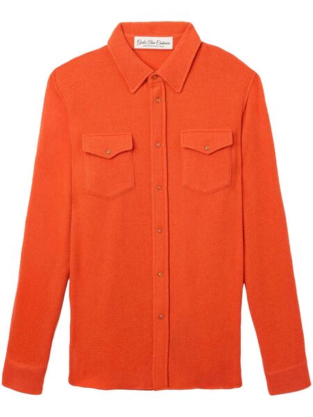  God's True Cashmere Knitted Shirt - Red 