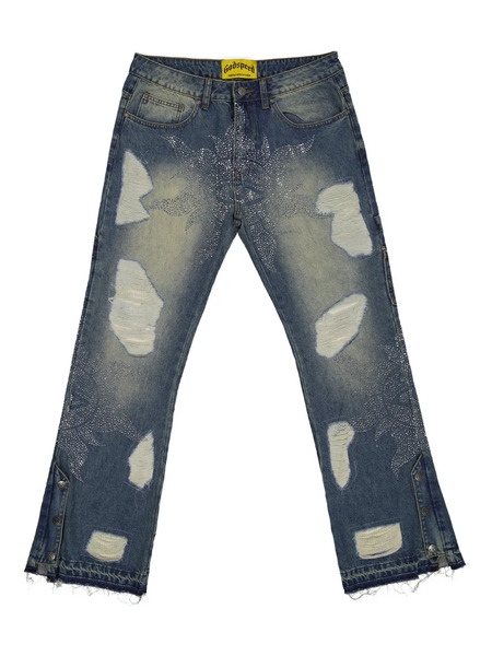  Godspeed Crystal Vizion Jeans - Blue 