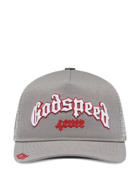  Godspeed Forever Embroidered Cap - Grey 