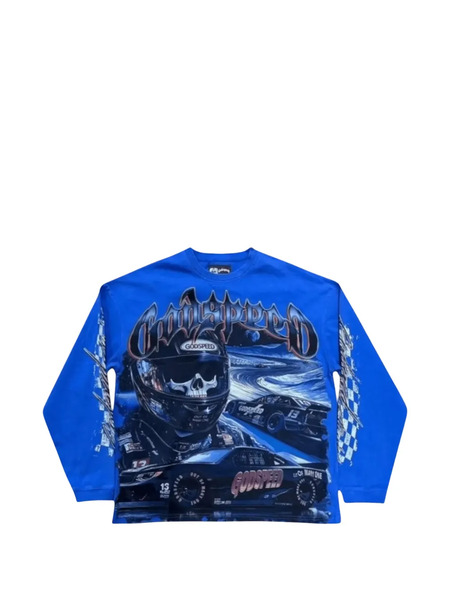  Godspeed Graphic Sweatshirt - Blue 