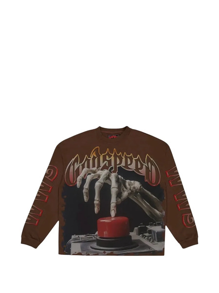  Godspeed Graphic Sweatshirt - Brown 