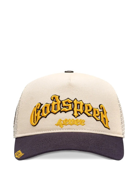  Godspeed Gs Forever Trucker Embroidered Cap - Neutrals 
