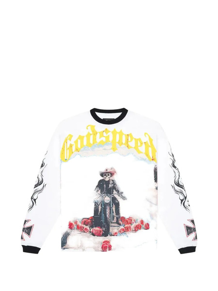  Godspeed Long Sleeve Sweatshirt - White 