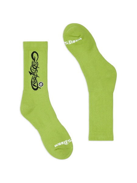  Godspeed New Age Logo-detail Socks - Green 