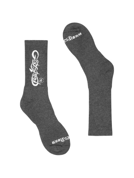  Godspeed New Age Logo-jacquard Socks - Grey 