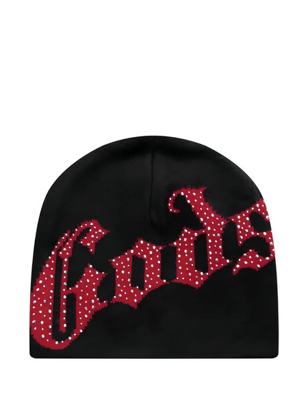  Godspeed Og Studded-logo Beanie - Black 