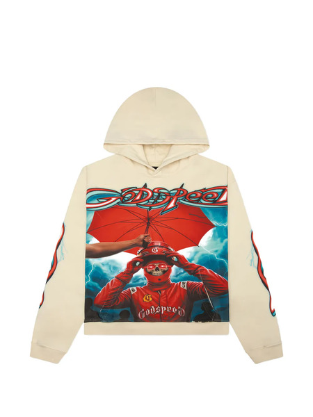  Godspeed Reign Graphic Hoodie - Neutrals 