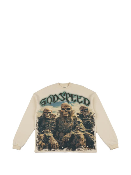  Godspeed Squadron Thermal Sweatshirt - Neutrals 
