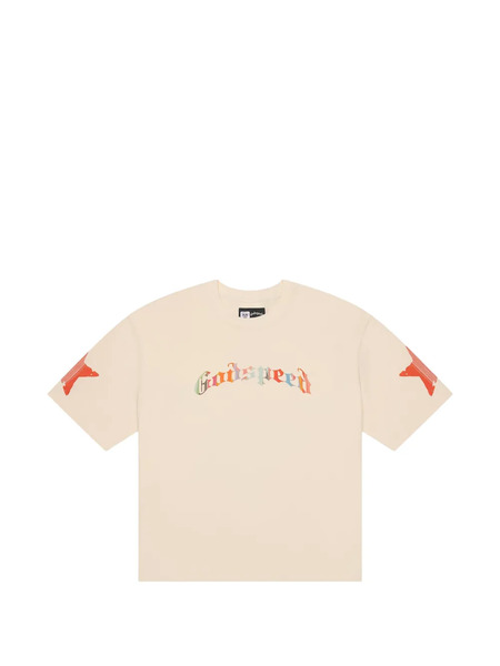  Godspeed Star-graphic T-shirt - Neutrals 