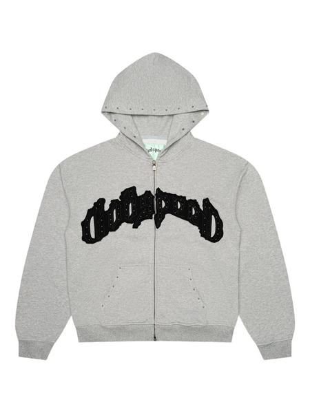  Godspeed Symmetric Studded Hoodie - Grey 