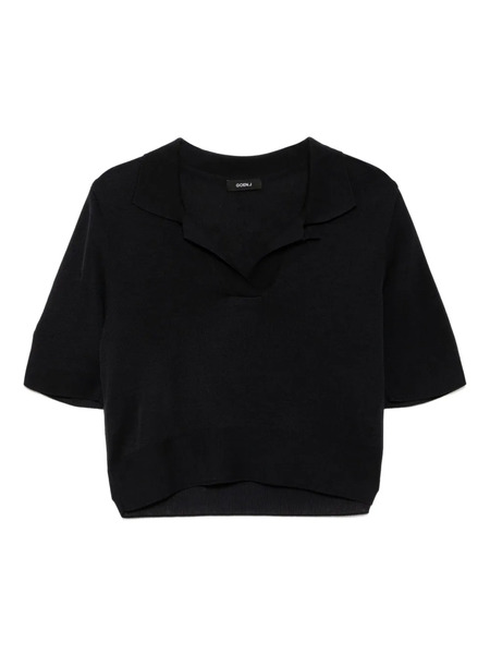  Goen.j Breeze Polo Top - Blue 