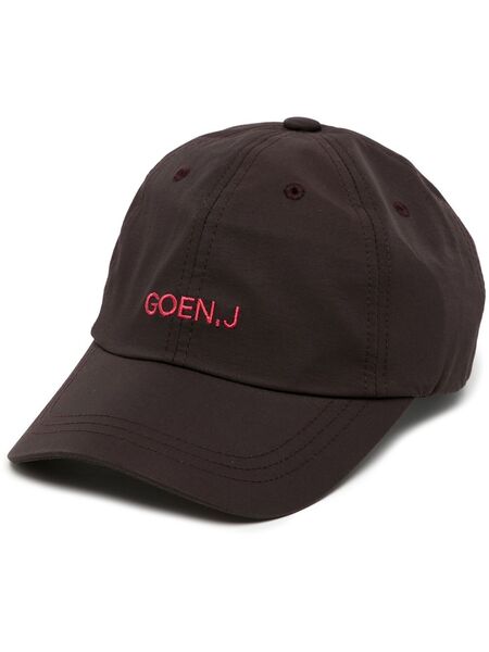  Goen.j Embroidered-logo Baseball Cap - Black 