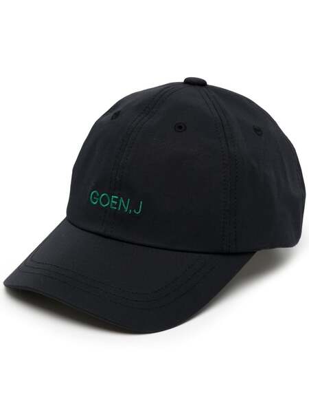  Goen.j Embroidered-logo Baseball Cap - Black 