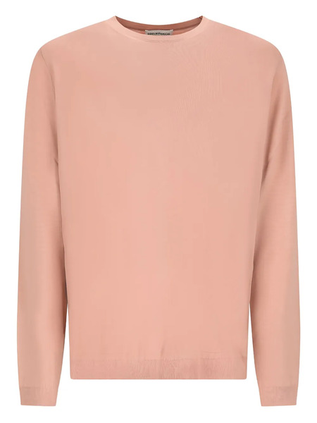  Goes Botanical Crew-neck Sweatshirt - Pink 