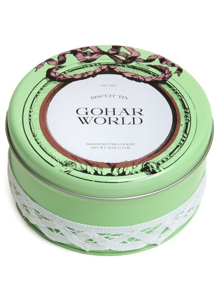  Gohar World Biscuit Tin Candles - Green 