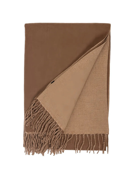  Goia Fringed Scarf - Brown 