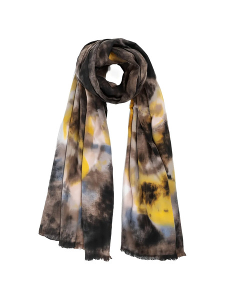  Goia Printed Scarf - Brown 