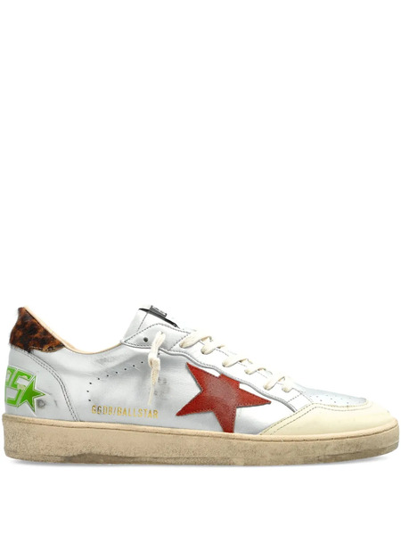  Golden Goose Ballstar Sneakers - Silver 