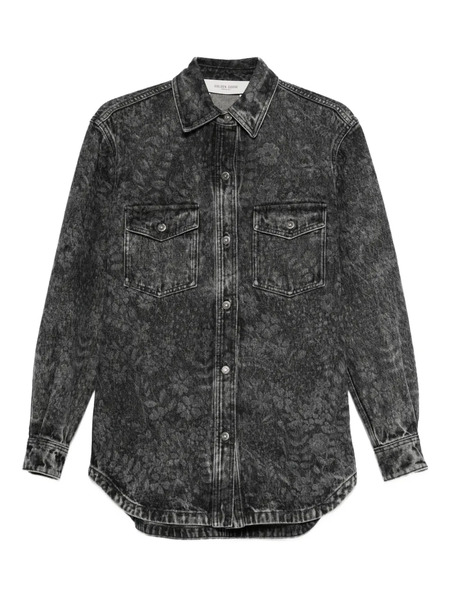  Golden Goose Brushed-effect Shirt - Grey 