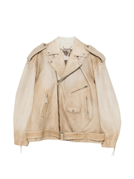  Golden Goose Buffalo-leather Jacket - Neutrals 