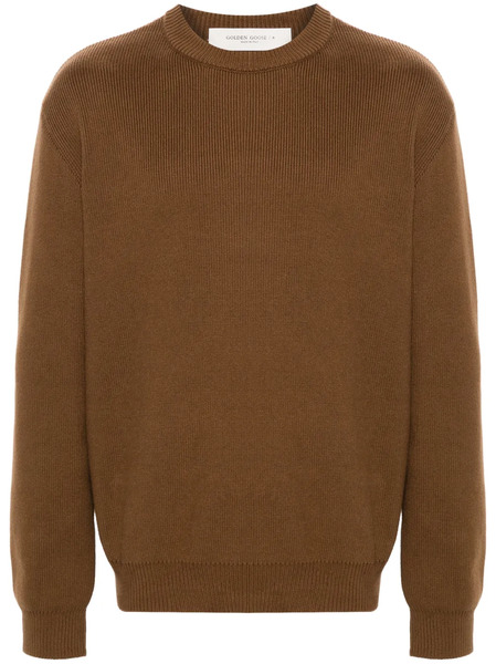  Golden Goose Davis Basic Sweater - Brown 