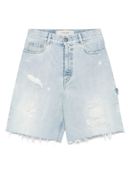  Golden Goose Denim Shorts - Blue 