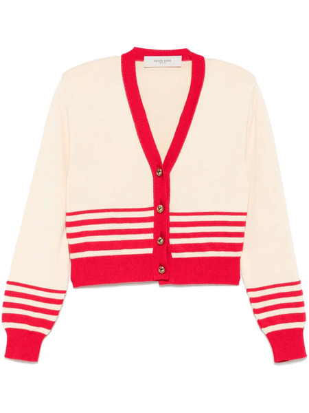  Golden Goose Journey Cardigan - Neutrals 