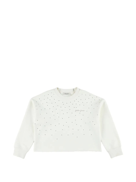  Golden Goose Kids Cropped Top - Neutrals 