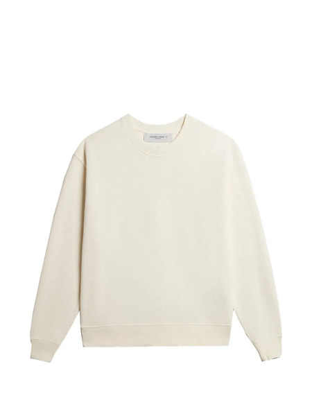  Golden Goose Logo-patch Sweatshirt - Neutrals 