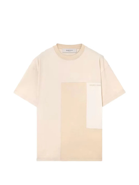  Golden Goose Patchwork T-shirt - Neutrals 