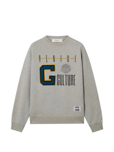  Golden Goose Printed Sweatshirt - Grey 