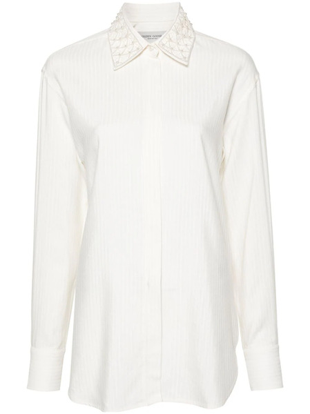  Golden Goose Ribbed-effect Shirt - Neutrals 