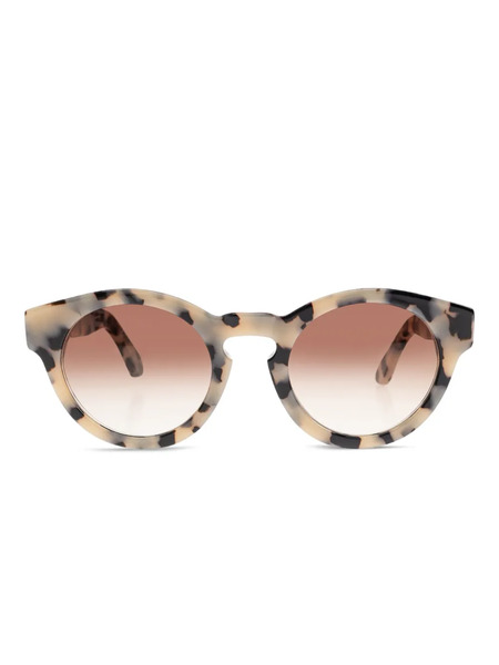  Golden Goose Round-frame Sunglasses - Neutrals 