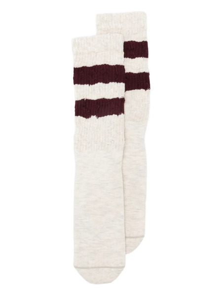  Golden Goose Striped Socks - Neutrals 
