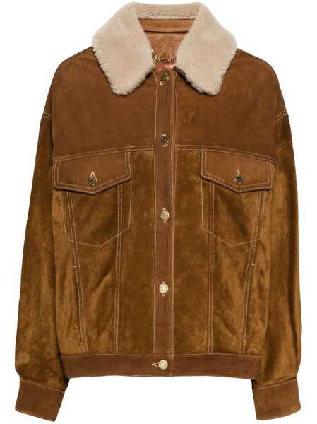  Golden Goose Suede Jacket - Brown 